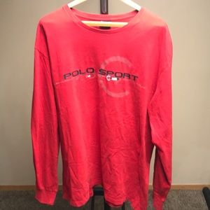 Brand new men’s long sleeve polo sport tee